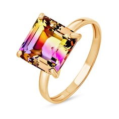 Кольцо из серебра р. 18 585Gold 701013725, ситалл искусственный
