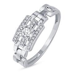 Кольцо из серебра р. 17 585Gold 701013514, фианит