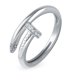Кольцо из серебра р. 15 585Gold 701013531, фианит