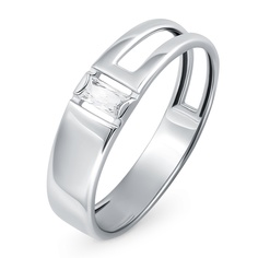 Кольцо из серебра р. 16,5 585Gold 701013478, циркон