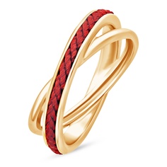 Кольцо из серебра р. 17 585Gold 701013924, текстиль