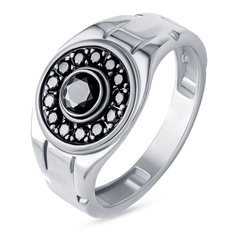 Кольцо из серебра р. 21 585Gold 901001141, фианит