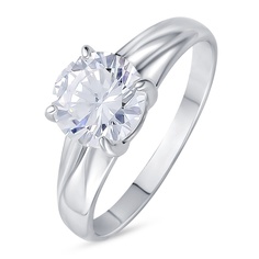 Кольцо из серебра р. 17,5 585Gold 701013758, фианит