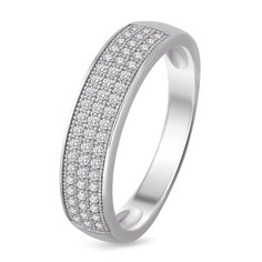 Кольцо из серебра с фианитом р. 17,5 585Gold 701006520