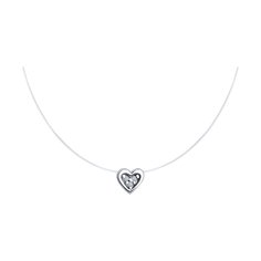 Колье из серебра 45 см Diamant 94-270-02099-1, бриллиант