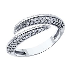Кольцо из серебра р. 16 Diamant 94-110-02070-1, фианит