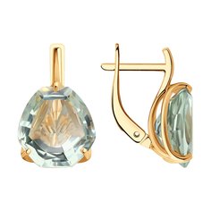 Серьги из красного золота SOKOLOV 728467, аметист