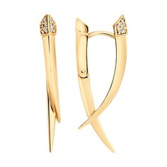 Серьги из серебра Diamant 93-120-02065-1, фианит