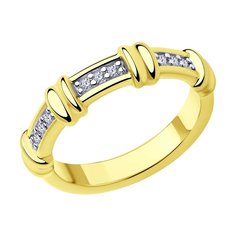 Кольцо из серебра р. 19 Diamant 93-110-01547-3, фианит