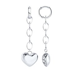 Серьги из серебра SOKOLOV 94026711