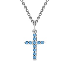 Подвеска из серебра 585Gold 703006634, фианит