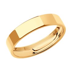 Кольцо из красного золота р. 22,5 Diamant 51-111-02041-1