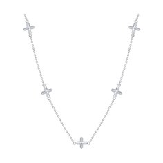Колье из серебра 40 см SOKOLOV 94071047
