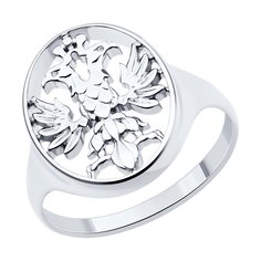 Кольцо из серебра р. 18 SOKOLOV 94014064