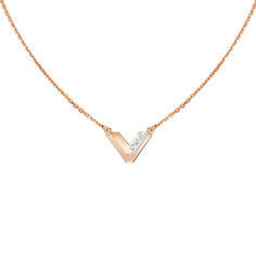 Колье из красного золота 40-45 см PLATINA jewelry 07-0260-00-401-1110, фианит