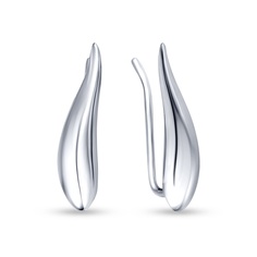 Серьги из серебра 585Gold 702012055