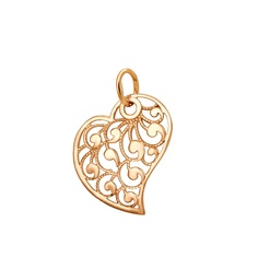 Подвеска из красного золота 585Gold 403001505