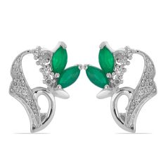 Серьги из серебра Ювелирия T37947, опал/топаз