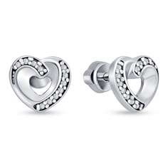 Серьги из серебра 585Gold 702011710, фианит