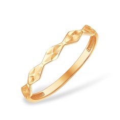 Кольцо из красного золота р. 16,5 585Gold 401005366