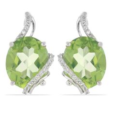 Серьги из серебра Ювелирия T39594, кварц/топаз