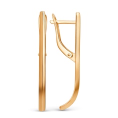 Серьги из красного золота 585Gold 402004833