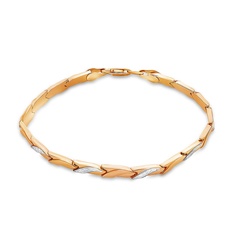Браслет из красного золота р. 17 585Gold 505011462