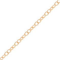 Цепочка из красного золота 40 см 585Gold 504011264