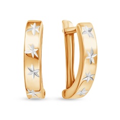 Серьги из красного золота 585Gold 402004700