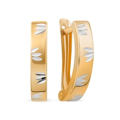 Серьги из красного золота 585Gold 402004385