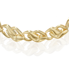 Браслет из желтого золота р.17 PLATINA jewelry 05-0833-00-000-1130
