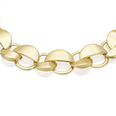 Браслет из желтого золота р.18 PLATINA jewelry 05-0829-00-000-1130