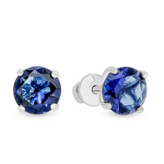 Серьги из серебра 585Gold 702011926, фианит