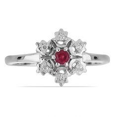 Кольцо из серебра р.19 Ювелирия T39465, рубин/топаз