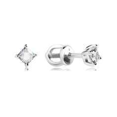 Серьги из серебра VALTERA 117924, фианит