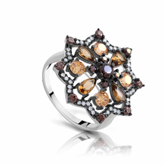 Кольцо из серебра р. 17 VALTERA 103695, фианит