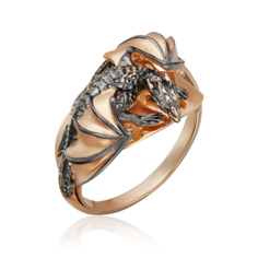 Кольцо из красного золота р.17 PLATINA jewelry 01-5277-00-000-1110-65