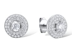 Серьги из серебра VALTERA 111304, фианит