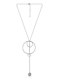 Колье-галстук из серебра 59-64 см VALTERA 114697