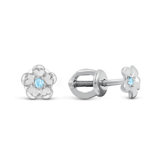 Серьги из серебра VALTERA 118450, фианит