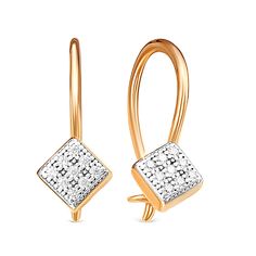 Серьги из серебра VALTERA 119413, фианит