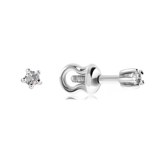 Серьги из серебра VALTERA 116956, фианит