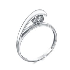 Кольцо из серебра р.16,5 Ювелирия 90-51-0221-00