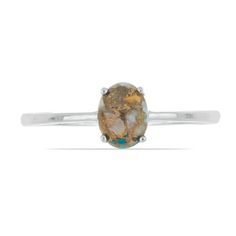 Кольцо из серебра р.20 Ювелирия T28157, бирюза