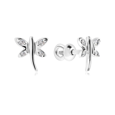 Серьги из серебра VALTERA 116992, фианит