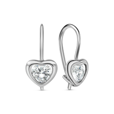 Серьги из серебра VALTERA 119059, фианит