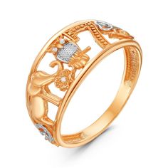 Кольцо из серебра р. 19,5 VALTERA 119418, бриллиант