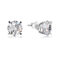 Серьги из серебра VALTERA 118391, фианит
