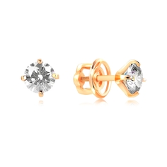 Серьги из серебра VALTERA 118360, фианит