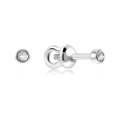Серьги из серебра VALTERA 116947, фианит